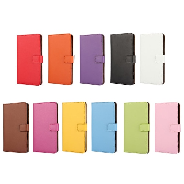 Kvist Sony Xperia Z5 Læder Etui - Sort Black