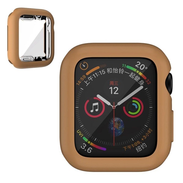 Apple Watch Series 3/2/1 38mm mjuk gloss hållbar ram - brun Brun