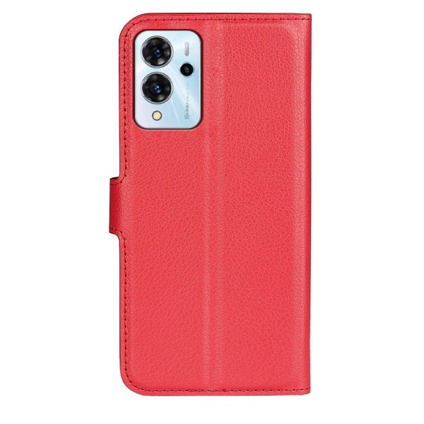 Klassisk ZTE Blade V40 Pro Flip Etui - Rød Red