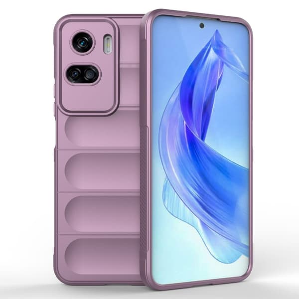 Blødt grebsformet Honor 90 Lite cover - Lyselilla Purple