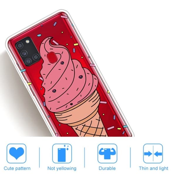 Deco Samsung Galaxy A21s cover - Pink Pink