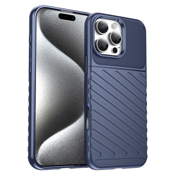 Thunder iPhone 16 Pro deksel - Blå Blue