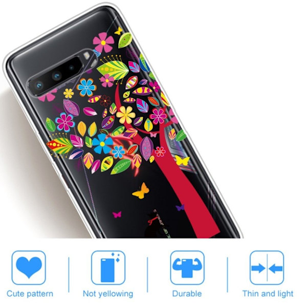 Deco Asus ROG Phone 3 Etui - Fargerik Tre Multicolor