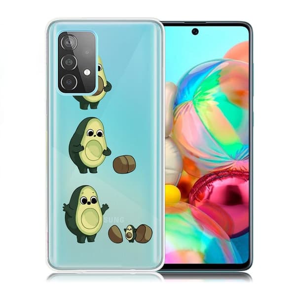 Deco Samsung Galaxy A72 5G kotelot - Avokado Green