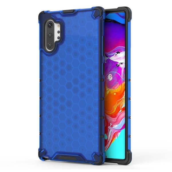Bofink Honeycomb Samsung Galaxy Note 10 Pro deksel - Blå Blue