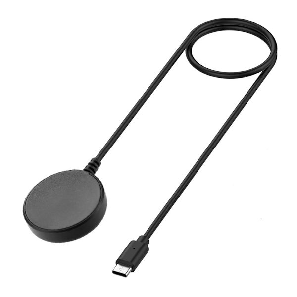 1m Samsung Galaxy Watch 5 / 5 Pro USB type-C ladestasjon Black