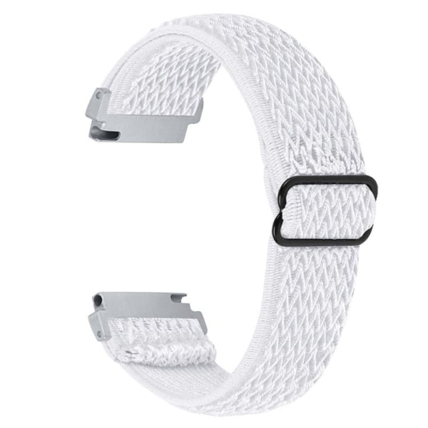 Amazfit GTR 47mm / Pace elastisk urrem med justerbart spænde - H White