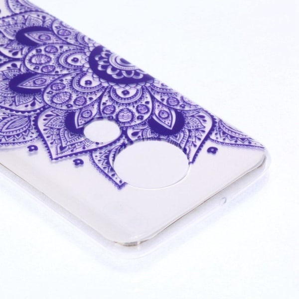 Motorola Moto G7 -kotelo - Puoli Mandala Purple