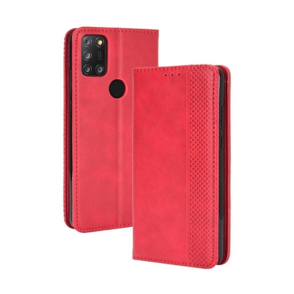Bofink Vintage Alcatel 3X (2020) læder etui - rød Red