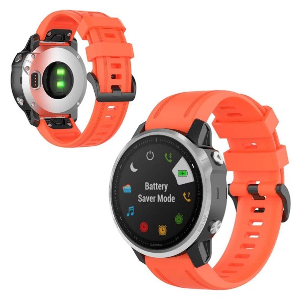 Garmin Fenix 6S durable watch band - Coral Orange