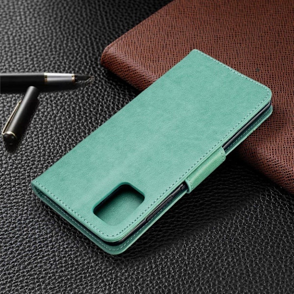 Butterfly Samsung Galaxy A51 flip case - Grønn Green
