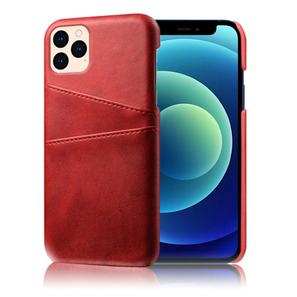Dual Card iPhone 12 Mini kotelot - Punainen Red