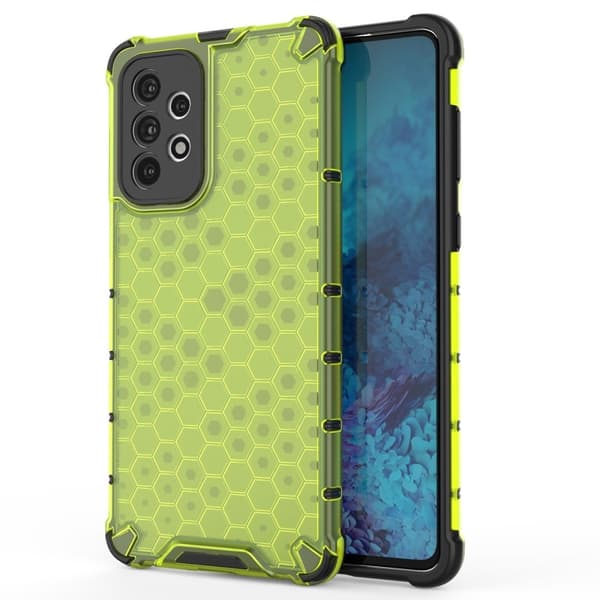 Bofink Honeycomb Samsung Galaxy A73 Etui - Grøn Green