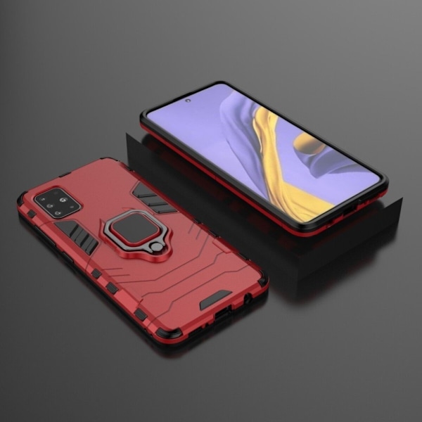 Ring Guard deksel - Samsung Galaxy A51 - Rød Red