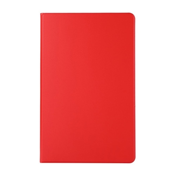 Lenovo Tab M10 FHD Plus enkelt flipomslag i læder - Rød Red