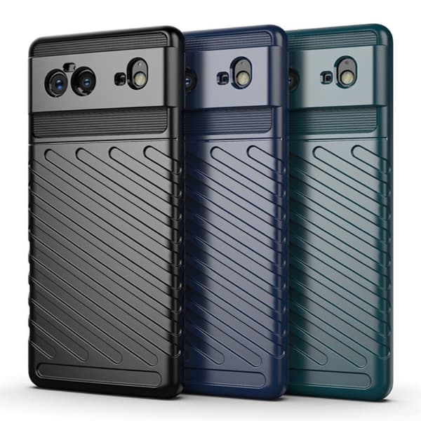 Thunder Google Pixel 6 Etui - Svart Black