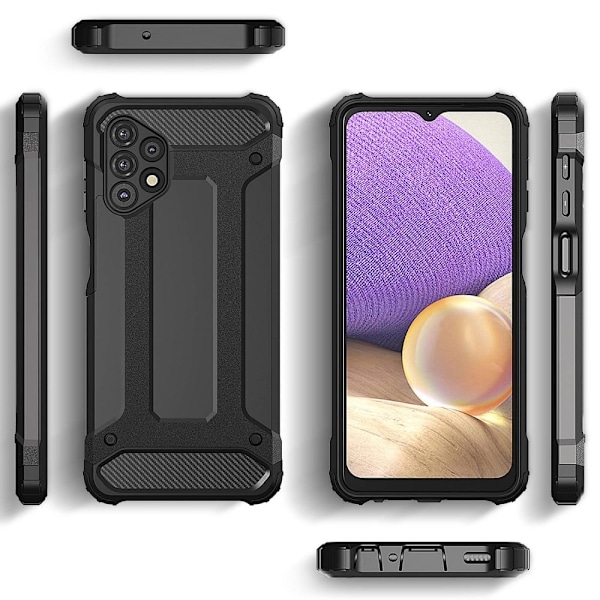 Armour Guard Etui Samsung Galaxy A32 - Sølv Silver grey