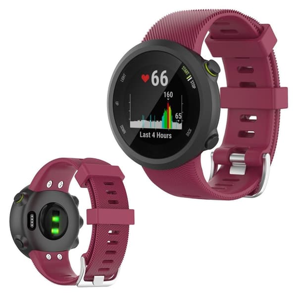 Garmin Swim 2 holdbar silikone Urrem - Vinrød Red