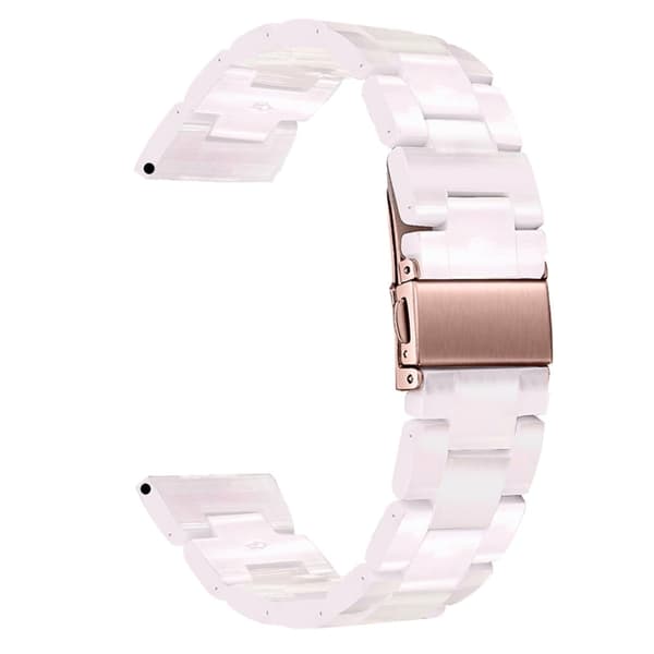 22mm hartsityylinen kellohihna Fossil-kelloon - Pinkki Pink