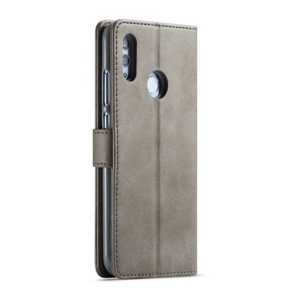 LC.IMEEKE Huawei P Smart 2019 nahkainen suojakotelo - Harmaa Silver grey