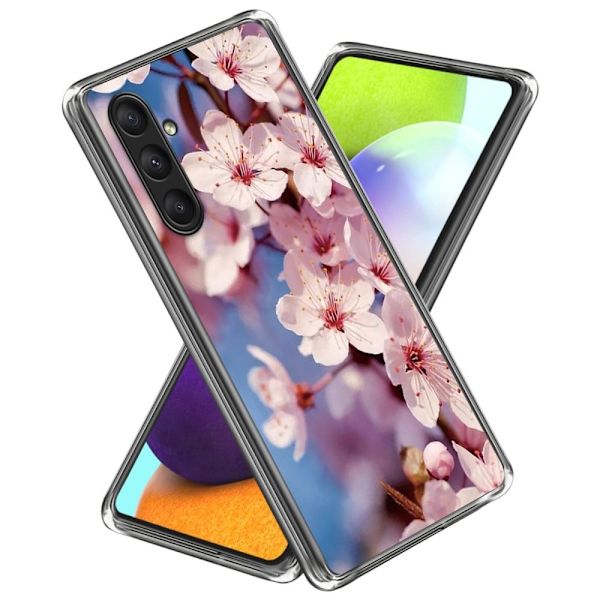 Deco Samsung Galaxy A25 cover - Ferskenblomst Pink