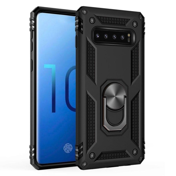Bofink Combat Samsung Galaxy S10 cover - Sort Black