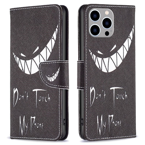 Wonderland iPhone 14 Pro Max fodral -Svart Svart