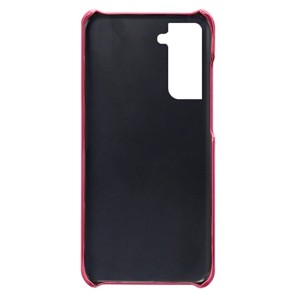 Samsung Galaxy S22 skal med korthållare - Rosa Rosa