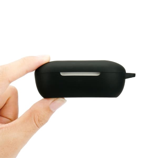 OnePlus Buds Z silikondeksel med spenne - Svart Black