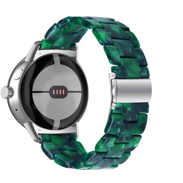 Google Pixel Watch hartsityylinen kellonhihna - Vihreä Green