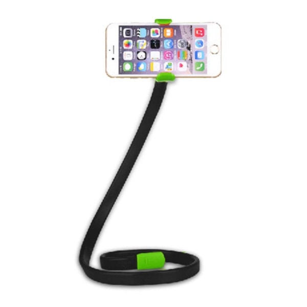 Universal flexible arm phone holder clip - Green Green