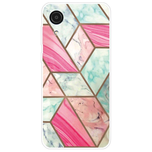 Marble Samsung Galaxy A03 Core Etui - Farverig Marmor Tile Multicolor