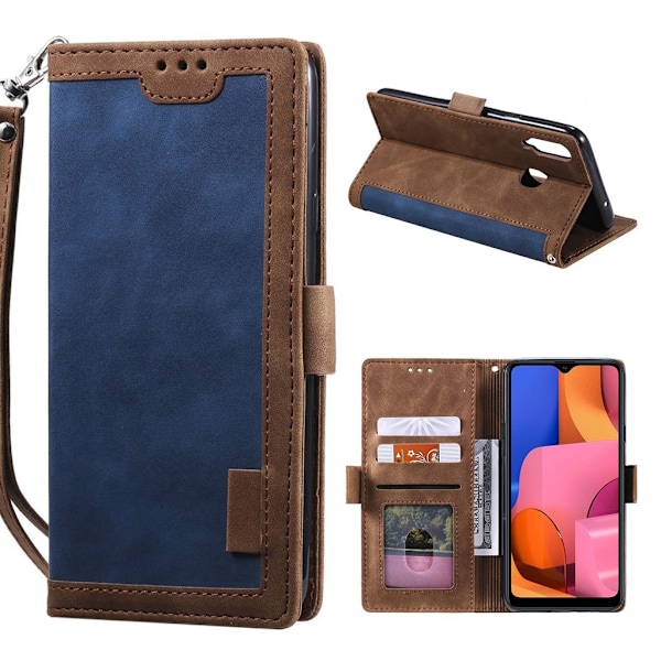 Surburbian Samsung Galaxy A20s flip etui - Blå Blue