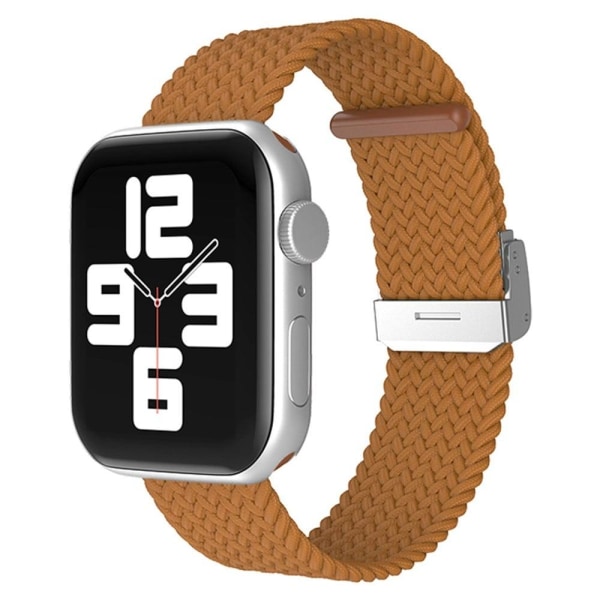 Apple Watch (41mm) enkel nylon-urrem - Kaffe Brown