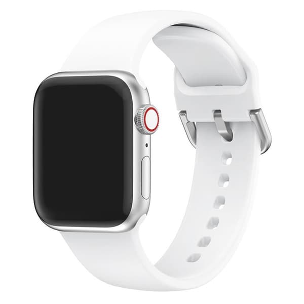 Apple Watch Series 5 40mm silikone Urrem - Hvid White