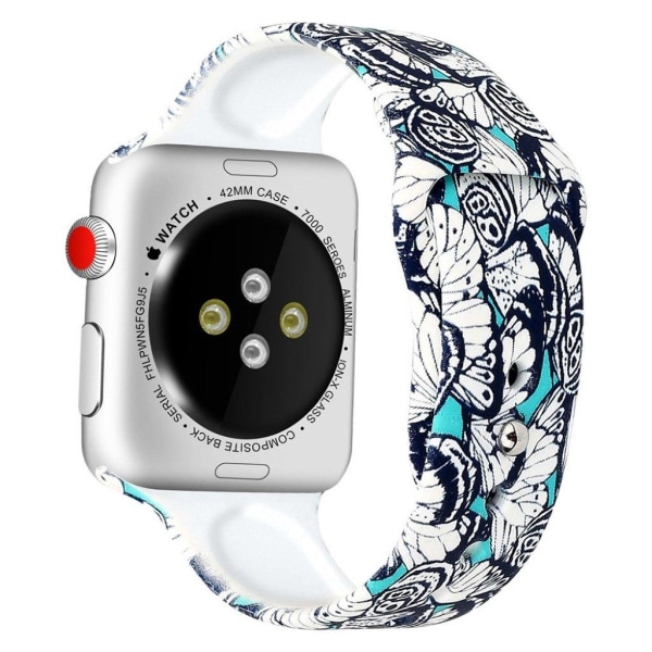 Apple Watch Series 4 40mm mönstrat klockband - Stil E multifärg