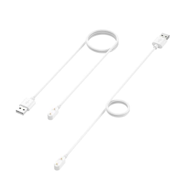 1m Huawei Watch Fit Mini / Band 6 / 6 Pro USB-laddningskabel - Vit Vit