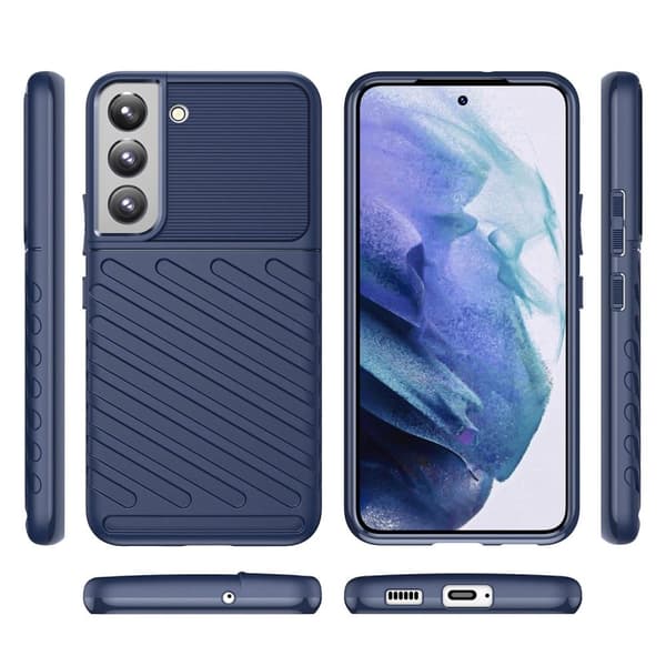 Thunder Samsung Galaxy S23 Suojakotelo - Sininen Blue