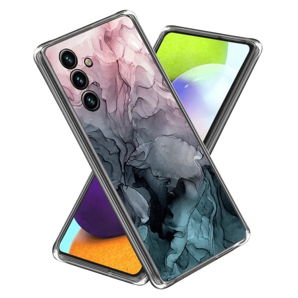 Marble design Samsung Galaxy A05s cover - Style G Pink