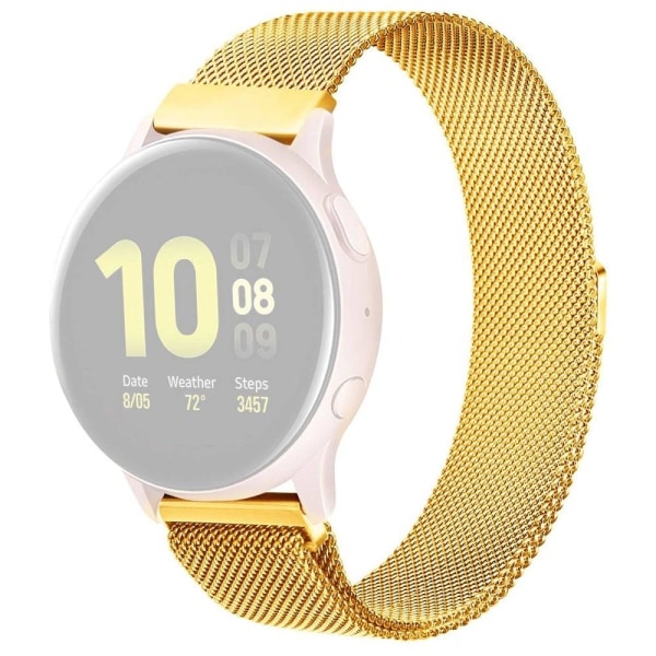 Samsung Galaxy Watch 5 (44mm) / (40mm) / Pro milanese watch stra Gold