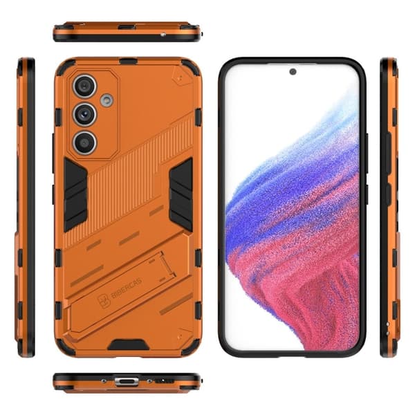 Støtsikkert hybriddeksel for Samsung Galaxy A54 - Oransje Orange