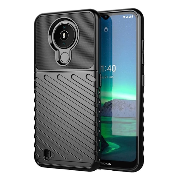 Thunder Nokia 1.4 Etui - Sort Black