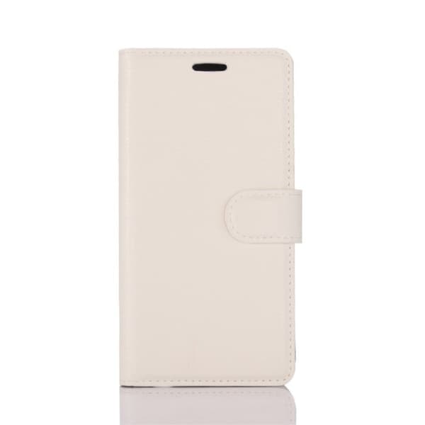 Huawei Honor  8 Lite lommeboketui av lær /m stand funksjon - Hvit White