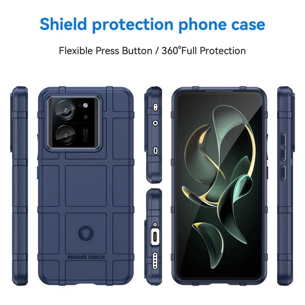 Rugged Shield Xiaomi Redmi K60 Ultra skal - Blå Blå