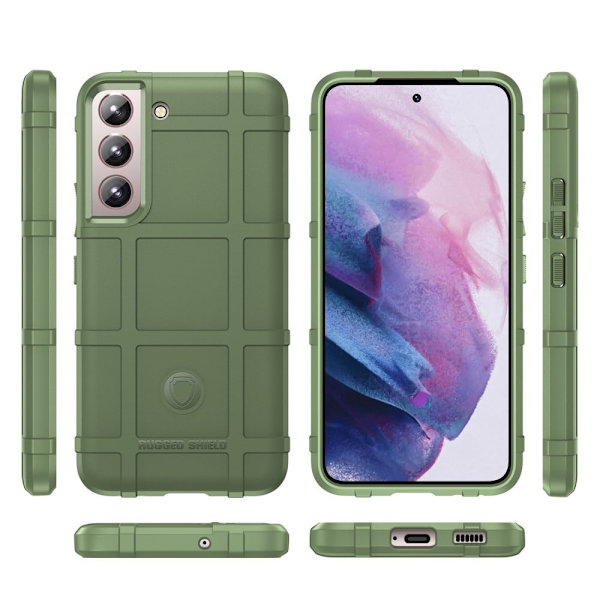 Rugged Shield Etui Samsung Galaxy S22 Plus - Grøn Green
