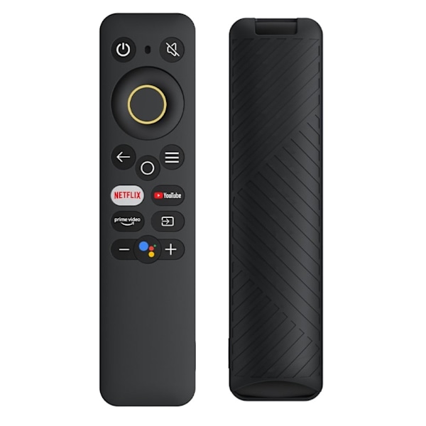 Silikonskydd för fjärrkontroll för Realme Smart TV - Svart Svart