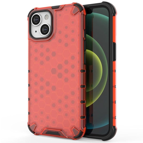 Bofink Honeycomb iPhone 14 skal - Röd Röd