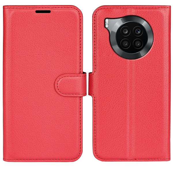Classic Honor 50 Lite / Huawei Nova 8i Läppäkotelo - Punainen Red