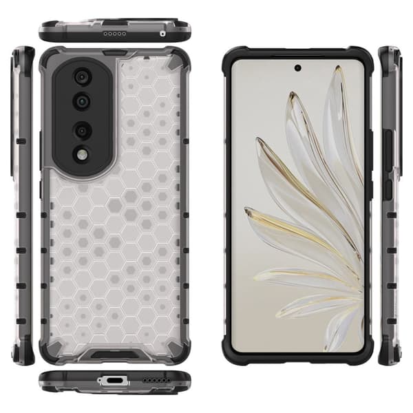 Bofink Honeycomb Honor 70 Pro Plus deksel - Grå Silver grey