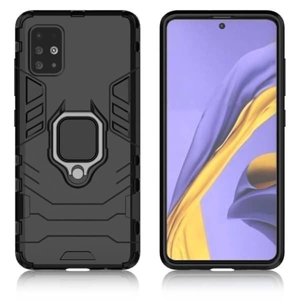 Ring Guard - Samsung Galaxy A51 - Musta Black